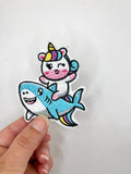 Unicorn with Shark Patch