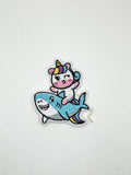Unicorn with Shark Patch