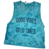 Good Vibes, Good Times Crop Tank