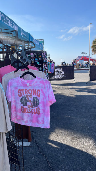 Strong Girls Club Crop Tshirt