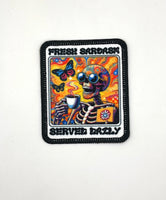 Fresh Sarcasm Served Daily Printed Patch