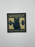 Workout because murder is wrong patch