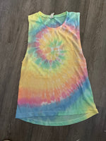 Tie dye tank- size small women’s