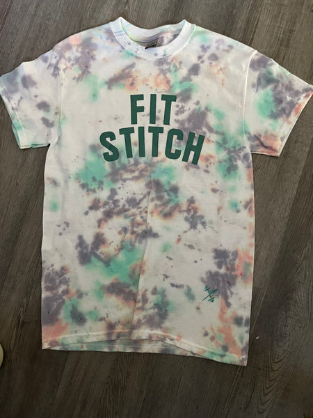 Fit stitch Tie Dye Tee- Size small