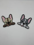Frenchie Dog Head Patch