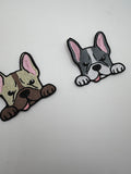 Frenchie Dog Head Patch