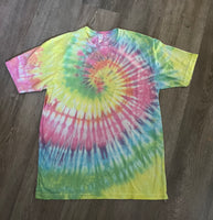 All over tie dye shirt- size large