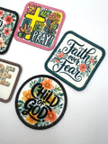 Faith Based Printed Patches