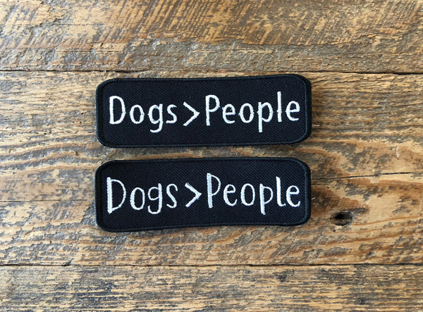 Dogs over People Patch