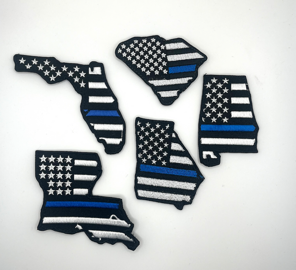 Blue or Red Line State Patches