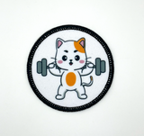 Cat Lifting Printed Patch