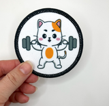 Cat Lifting Printed Patch