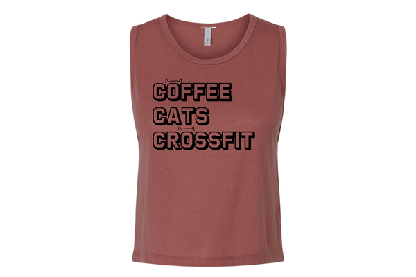 Coffee, Cats, Crossfit Muscle Crop