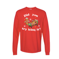 Did you try icing it? Christmas Shirt