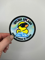 Duck themed patches