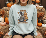 Time to Stir the Pot Halloween Sweatshirt