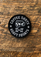 Coffee Shots, Heavy Squats Patch