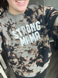 Strong Mama Acid Wash Sweatshirt