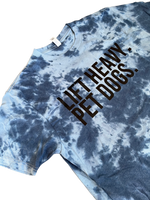 Lift Heavy Pet Dogs Blue Tie Dye