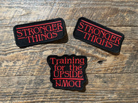 Stranger thing inspired patches