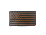 Leather American Flag Patch
